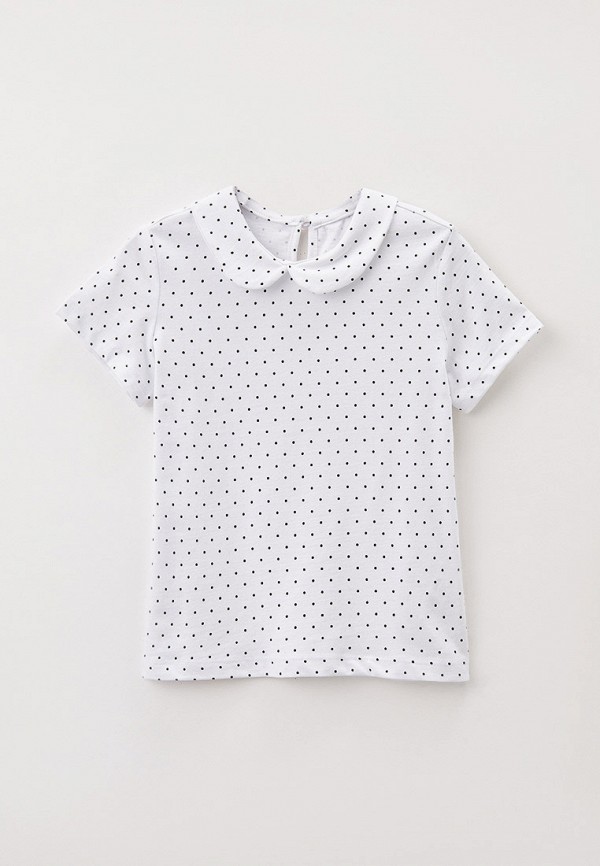 

Блуза Sela, Белый, School collection