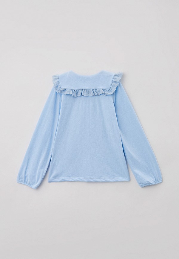 Лонгслив Sela голубой, размер 140, фото 2