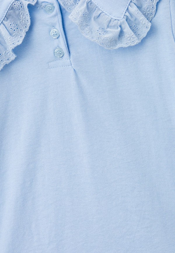 Лонгслив Sela голубой, размер 140, фото 3