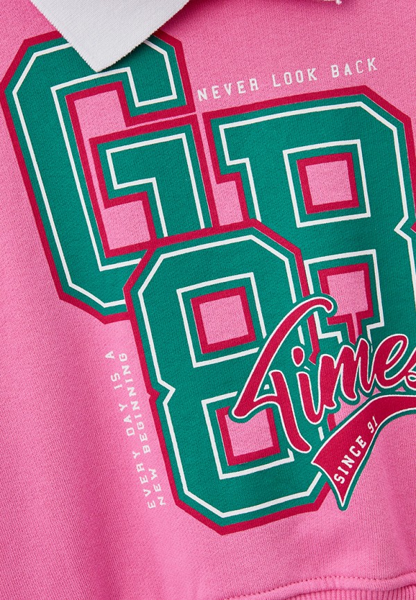 Свитшот Sela розовый, размер 152, фото 3