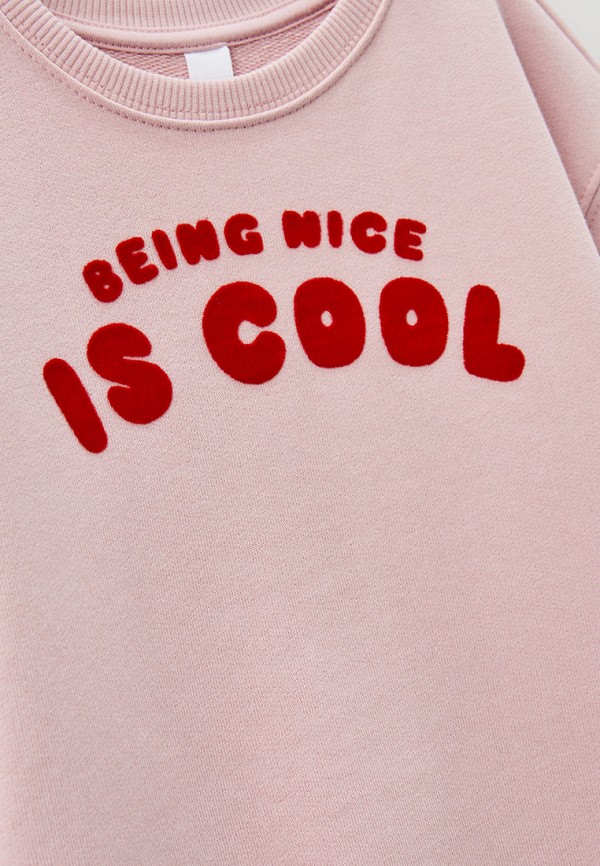 Свитшот Sela розовый, размер 110, фото 3