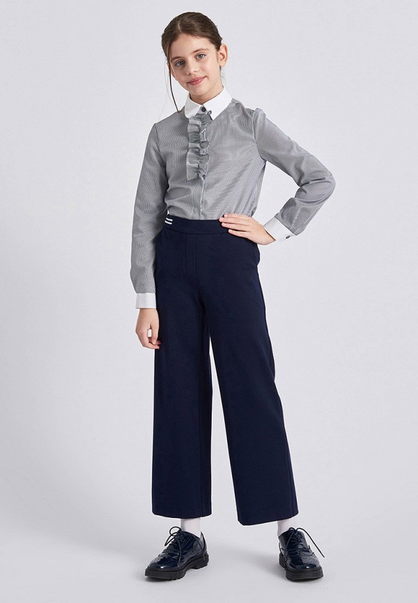 Блуза Smena серый, размер 134, фото 4