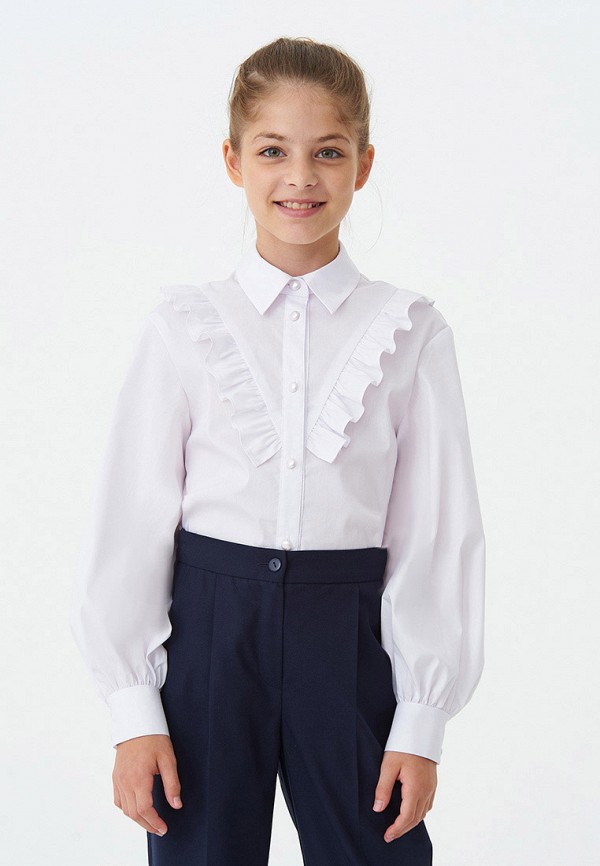 Блуза Smena белый, размер 140, фото 4