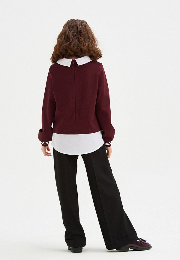 Джемпер Smena бордовый, размер 152, фото 5