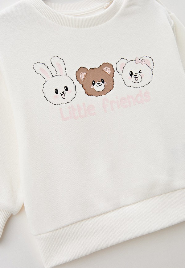 Свитшот Gloria Jeans белый, размер 92, фото 3