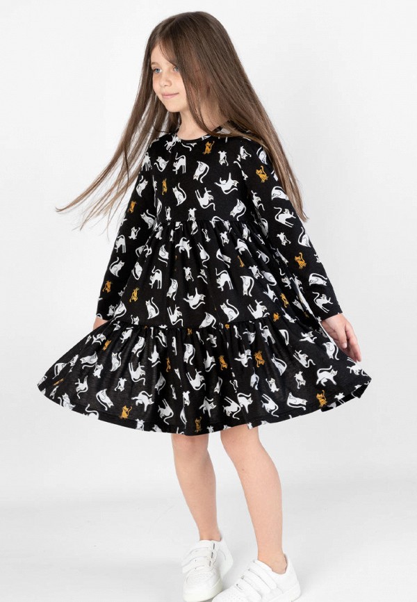 Платье Bossa Nova черный, размер 134, фото 5