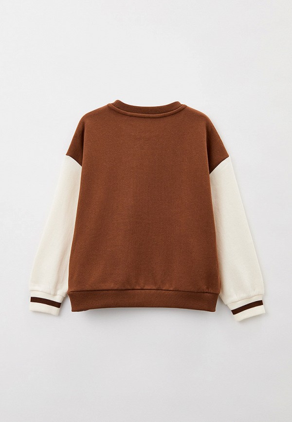 Свитшот Gloria Jeans коричневый, размер 164, фото 2