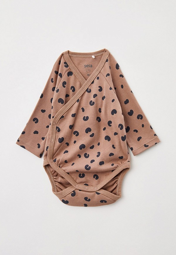 Боди 2 шт. Sela разноцветный, размер 56, фото 4