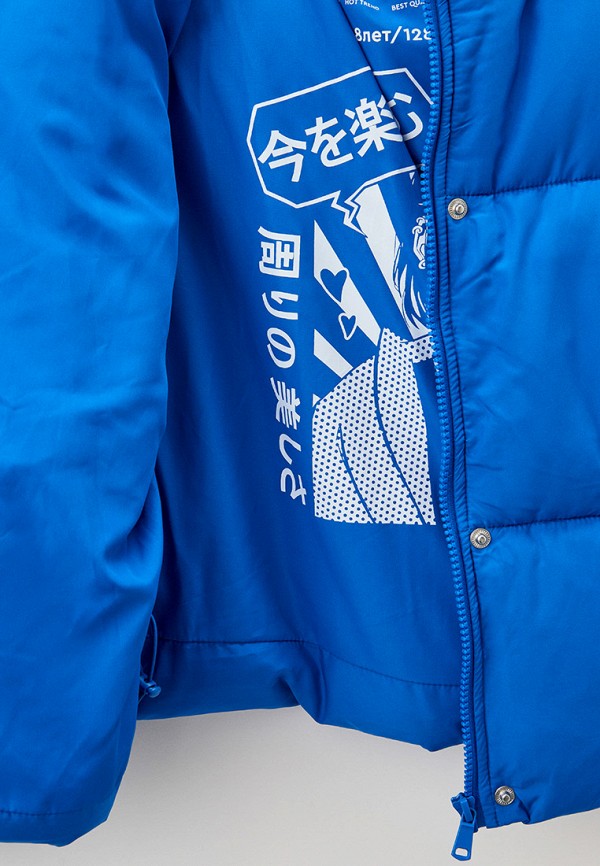 Куртка утепленная Gloria Jeans синий, размер 140, фото 4