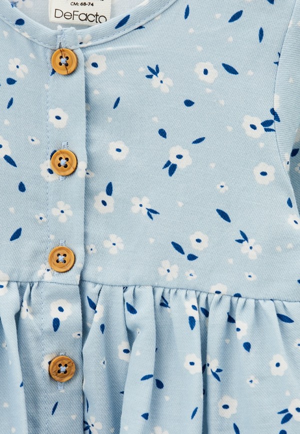 Платье DeFacto голубой, размер 92, фото 3