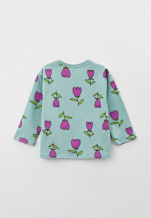 Лонгслив Sela зеленый, размер 104, фото 2