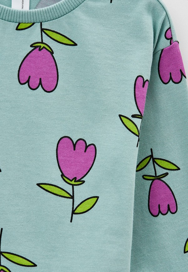 Лонгслив Sela зеленый, размер 104, фото 3