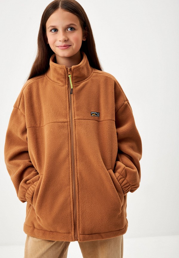 Олимпийка Sela коричневый, размер 158, фото 4