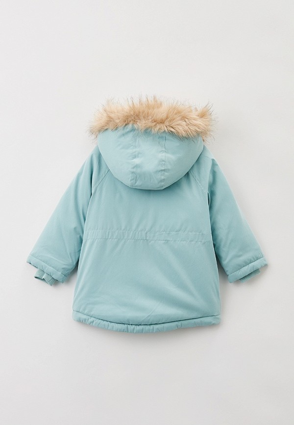 Куртка утепленная Gloria Jeans бирюзовый, размер 104, фото 2