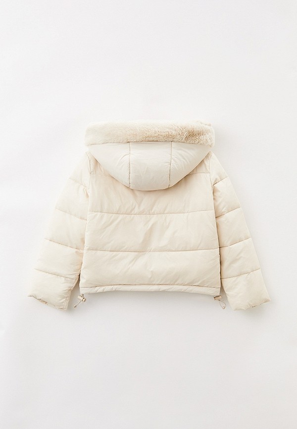 Куртка утепленная Gloria Jeans бежевый, размер 128, фото 2