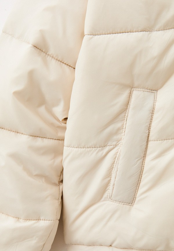 Куртка утепленная Gloria Jeans бежевый, размер 128, фото 4