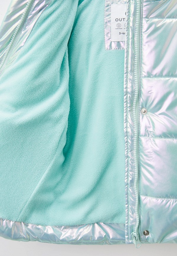 Куртка утепленная Gloria Jeans бирюзовый, размер 134, фото 5