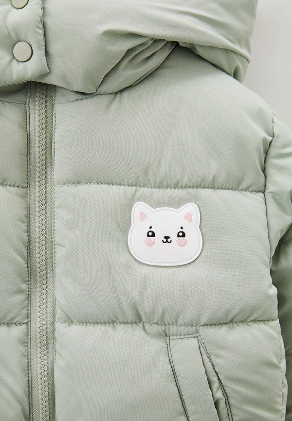 Куртка утепленная Gloria Jeans зеленый, размер 80, фото 4