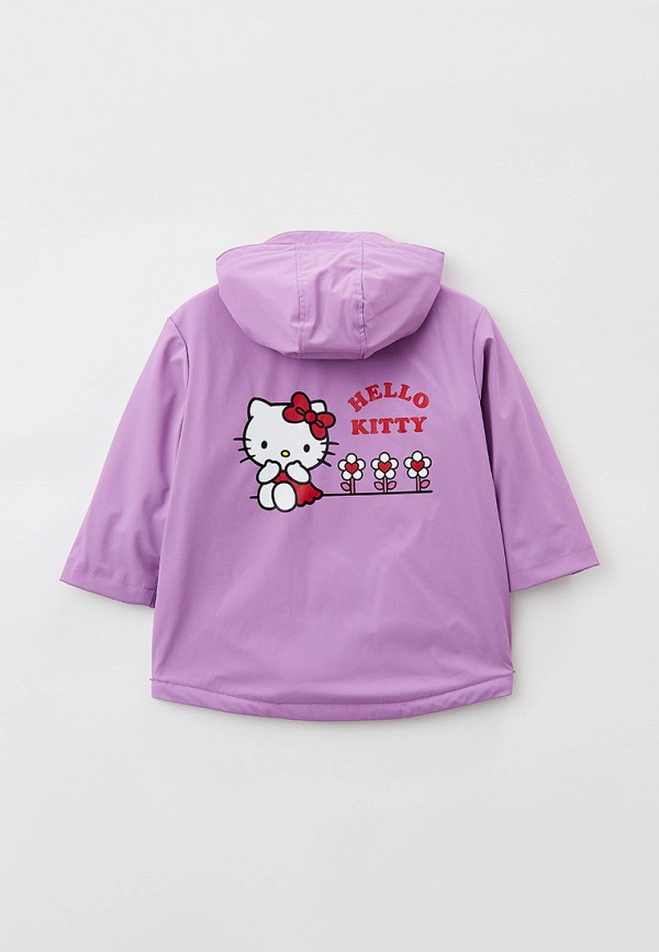 Дождевик Sela фиолетовый, размер 98, фото 2