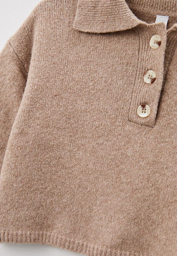 Джемпер Sela коричневый, размер 152, фото 3