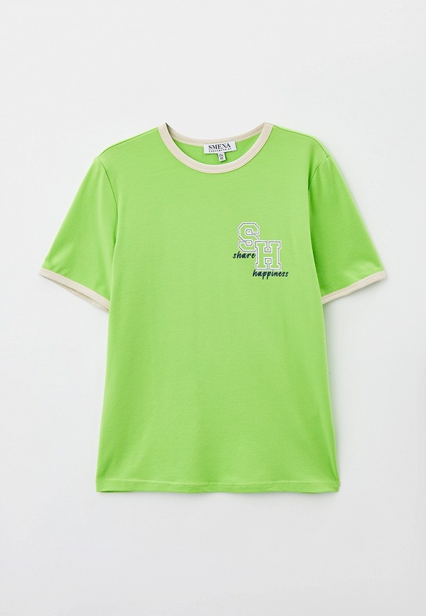 

Футболка Smena, Зеленый, Exclusive for Lamoda