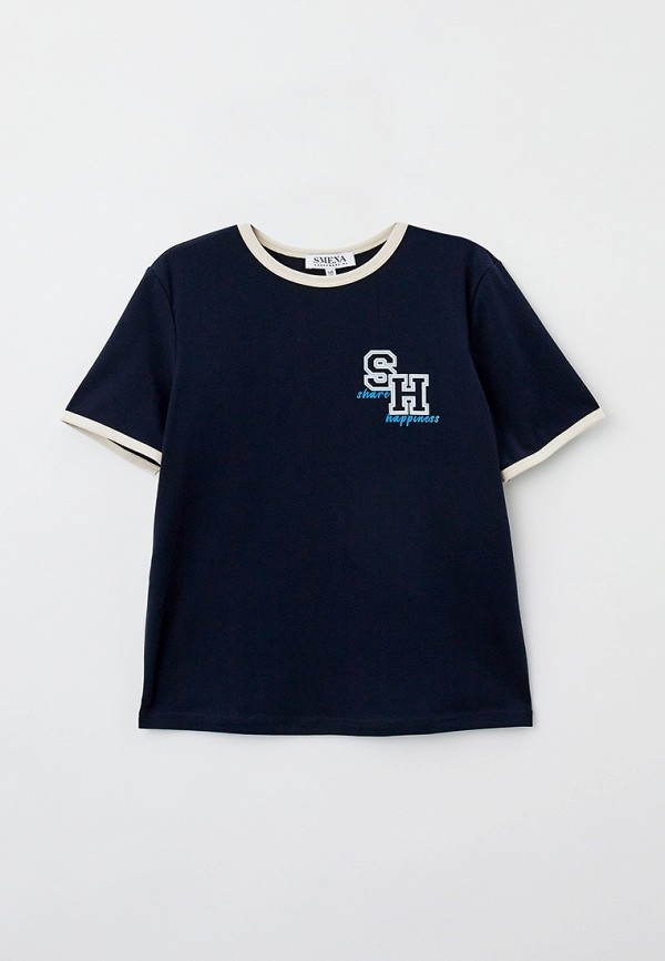 

Футболка Smena, Синий, Exclusive for Lamoda