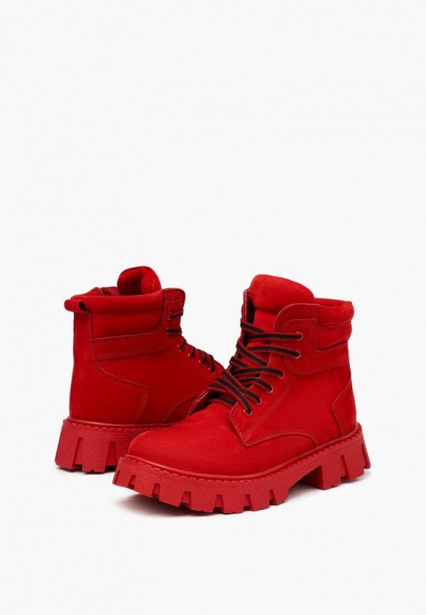 Ботинки Alessio Nesca красный, размер 34, фото 7