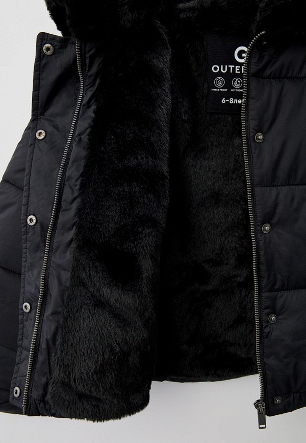 Куртка утепленная Gloria Jeans черный, размер 140, фото 3