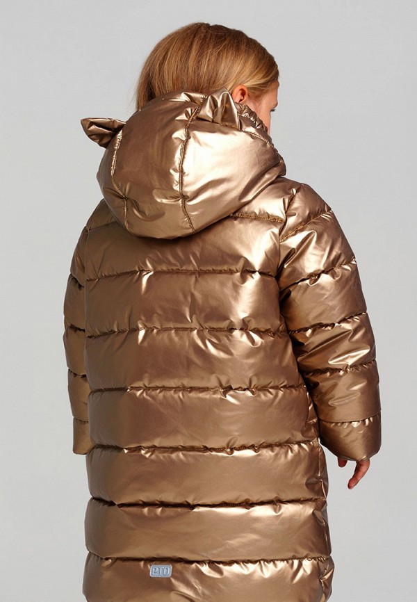 Куртка утепленная и брелок PlayToday бежевый, размер 116, фото 7