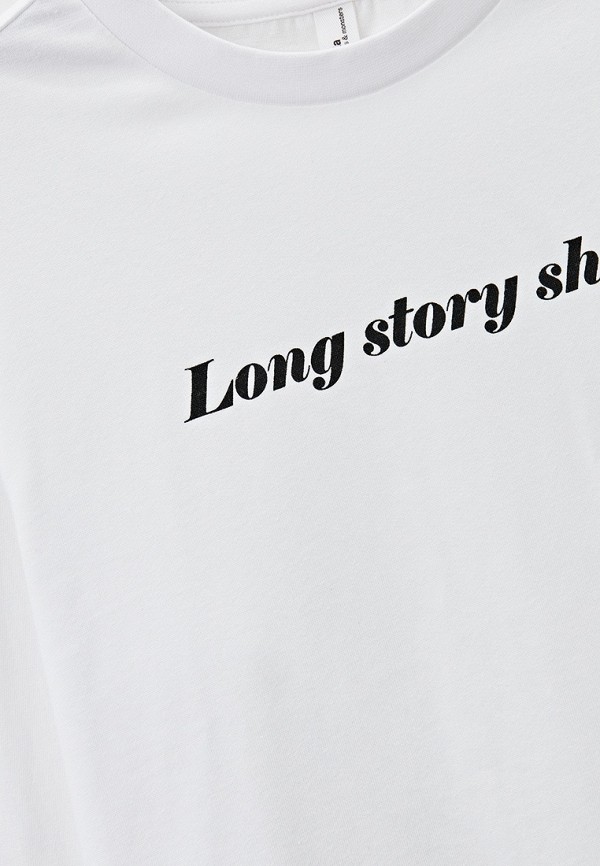 Лонгслив Sela белый, размер 164, фото 3