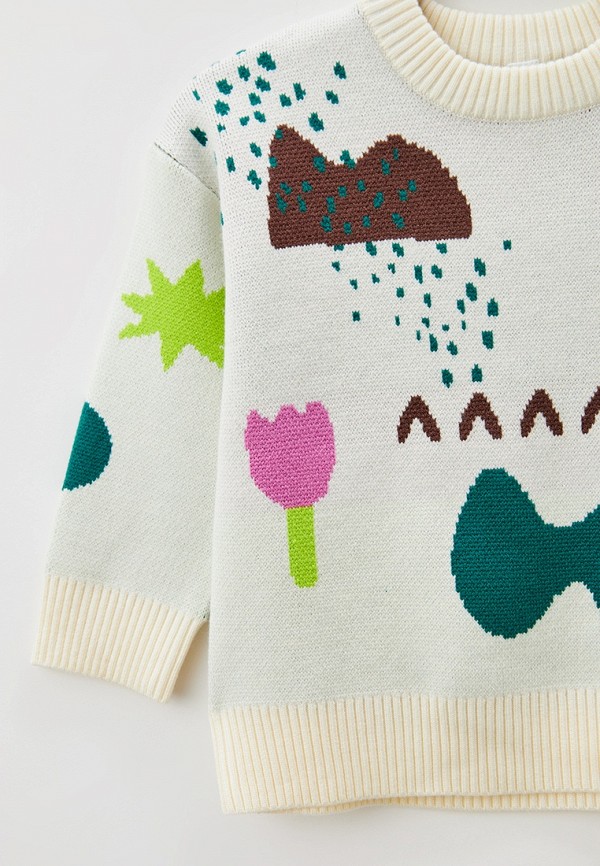 Джемпер Sela бежевый, размер 104, фото 3