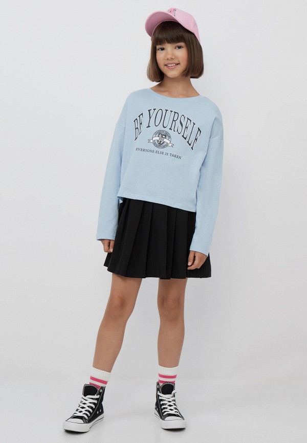 Лонгслив Modis голубой, размер 134, фото 4