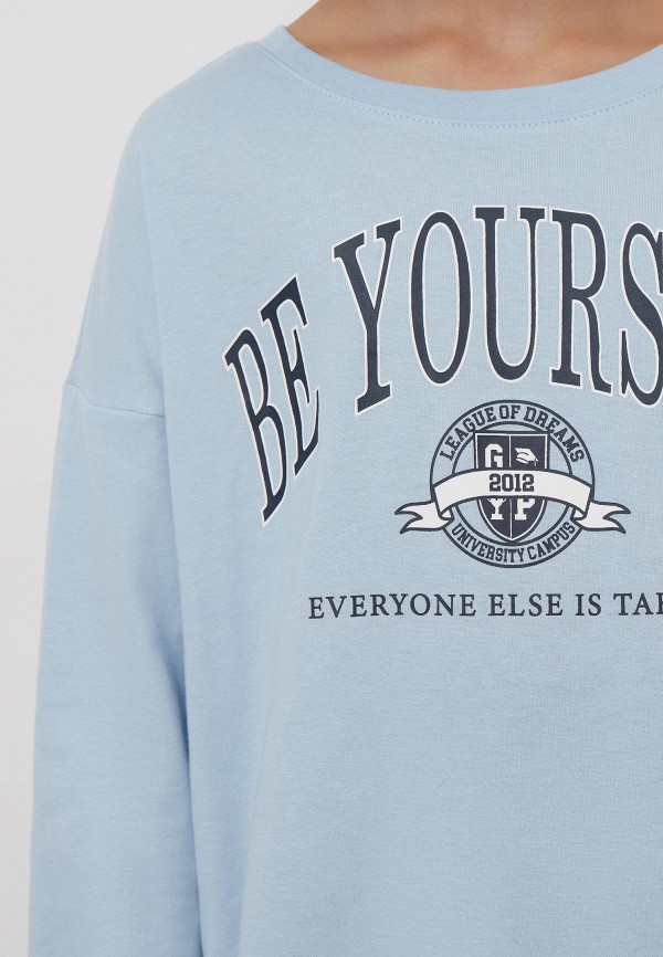 Лонгслив Modis голубой, размер 134, фото 3