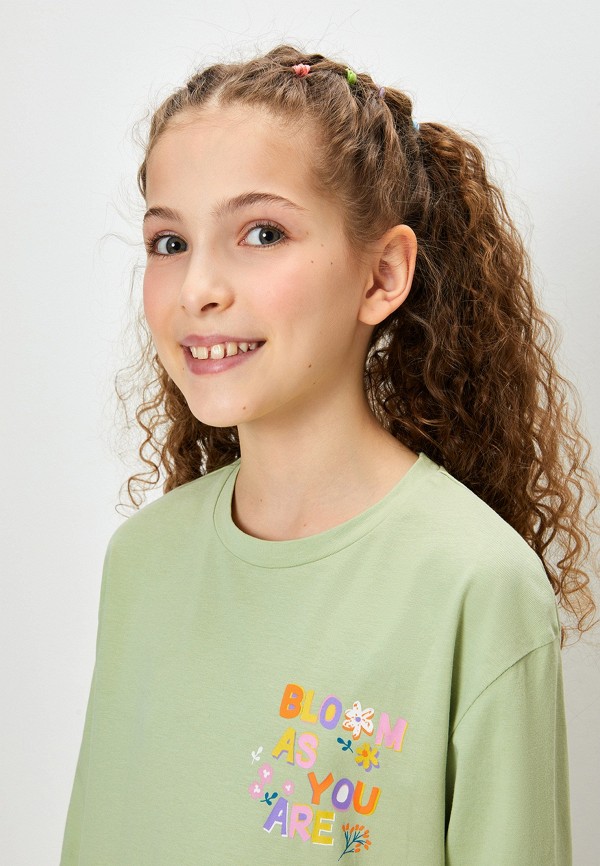 Лонгслив Acoola зеленый, размер 152, фото 5