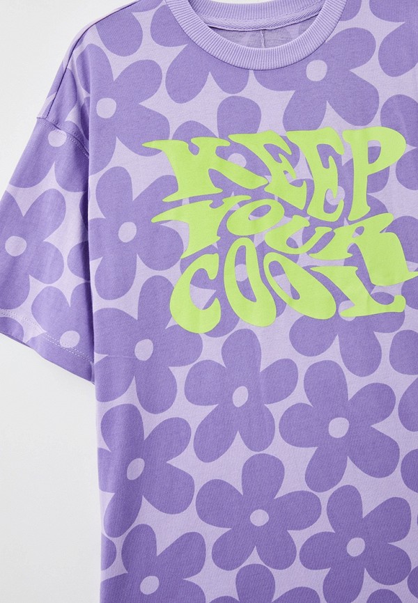 Платье домашнее Sela фиолетовый, размер 12, фото 3