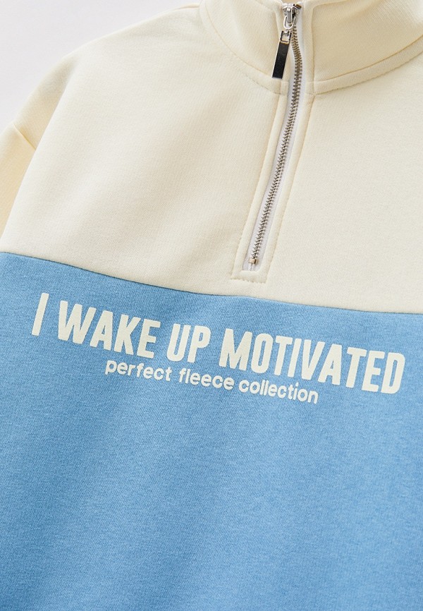 Олимпийка Gloria Jeans голубой, размер 146, фото 3