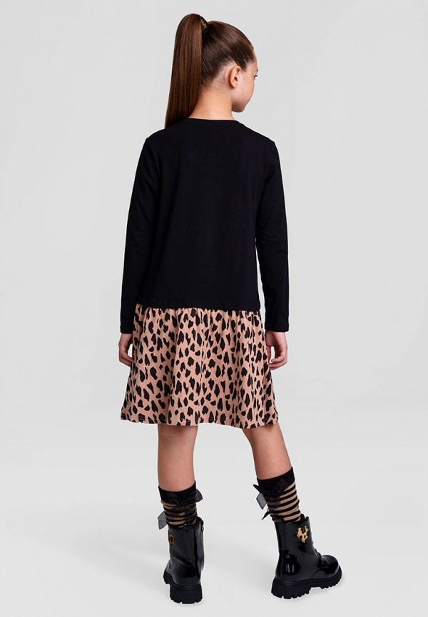 Платье PlayToday бежевый, размер 128, фото 6