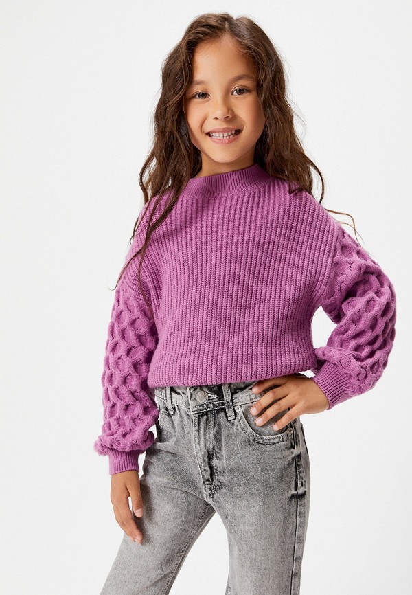 Джемпер Acoola фиолетовый, размер 110, фото 4