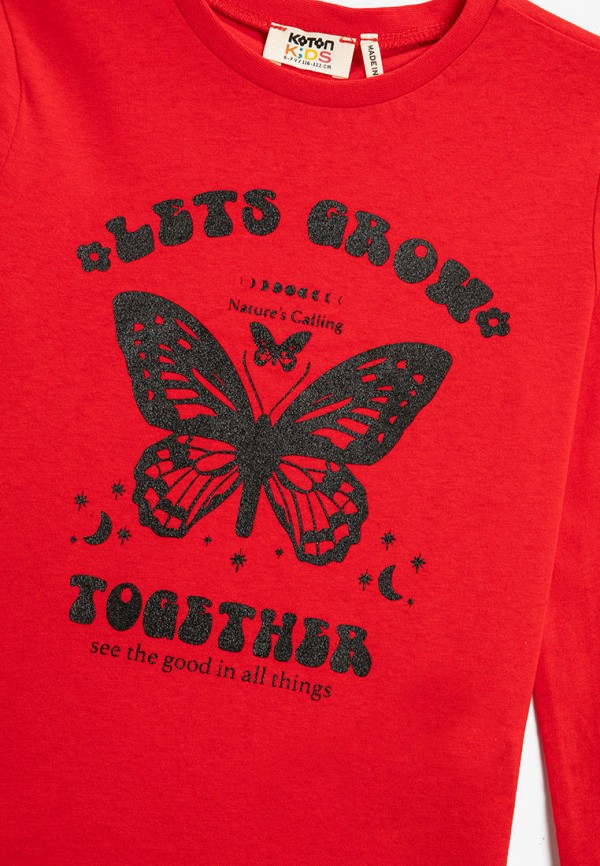 Лонгслив Koton красный, размер 13, фото 3