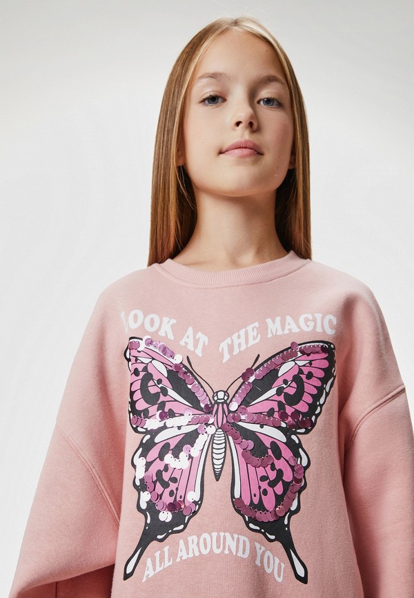 Свитшот Acoola розовый, размер 146, фото 7