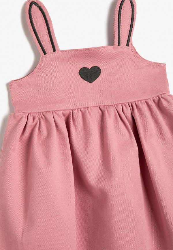 Платье Koton розовый, размер 98, фото 3