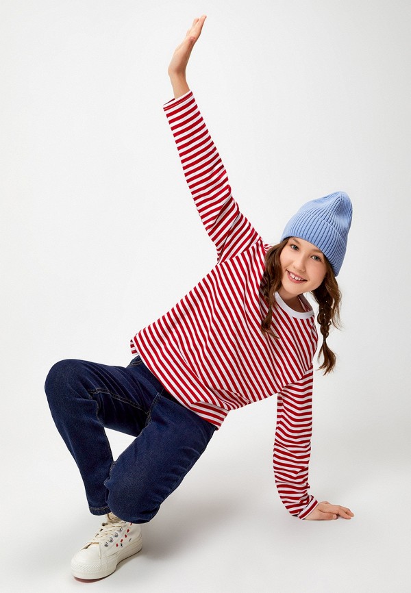 Лонгслив Acoola красный, размер 152, фото 5