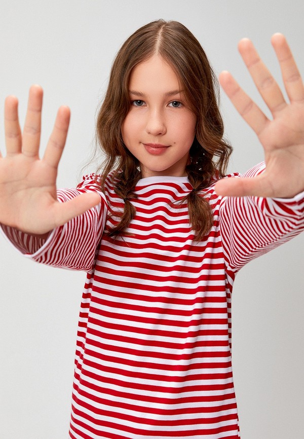 Лонгслив Acoola красный, размер 152, фото 6