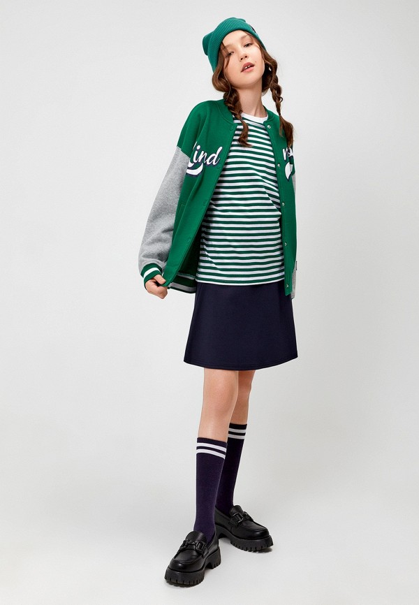 Лонгслив Acoola зеленый, размер 140, фото 4