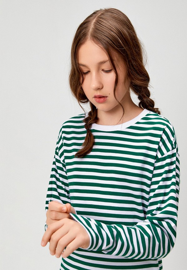 Лонгслив Acoola зеленый, размер 140, фото 8