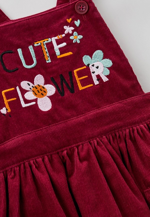 Сарафан Acoola бордовый, размер 122, фото 3