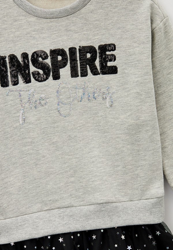 Платье Koton серый, размер 13, фото 3