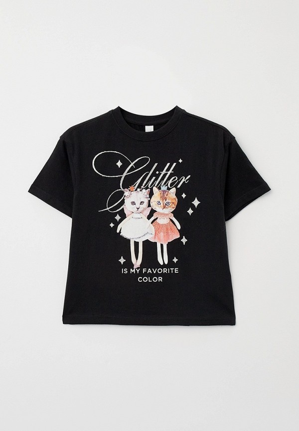 

Футболка Sela, Черный, New Year Collection