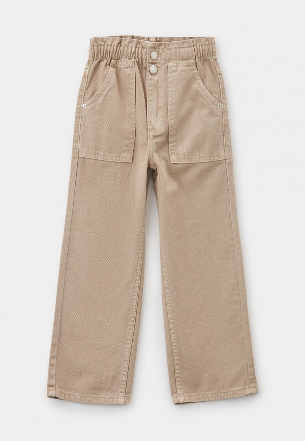 Джинсы Sela джинсы sela размер 152 бежевый экрю