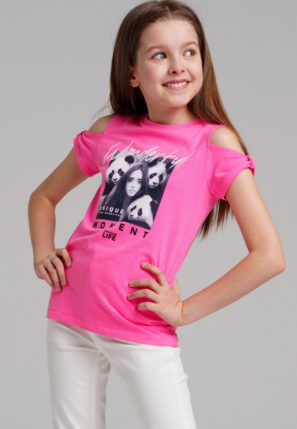 

Футболка PlayToday, Розовый